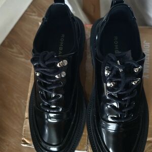 Rampage Black Patent Leather Shoes